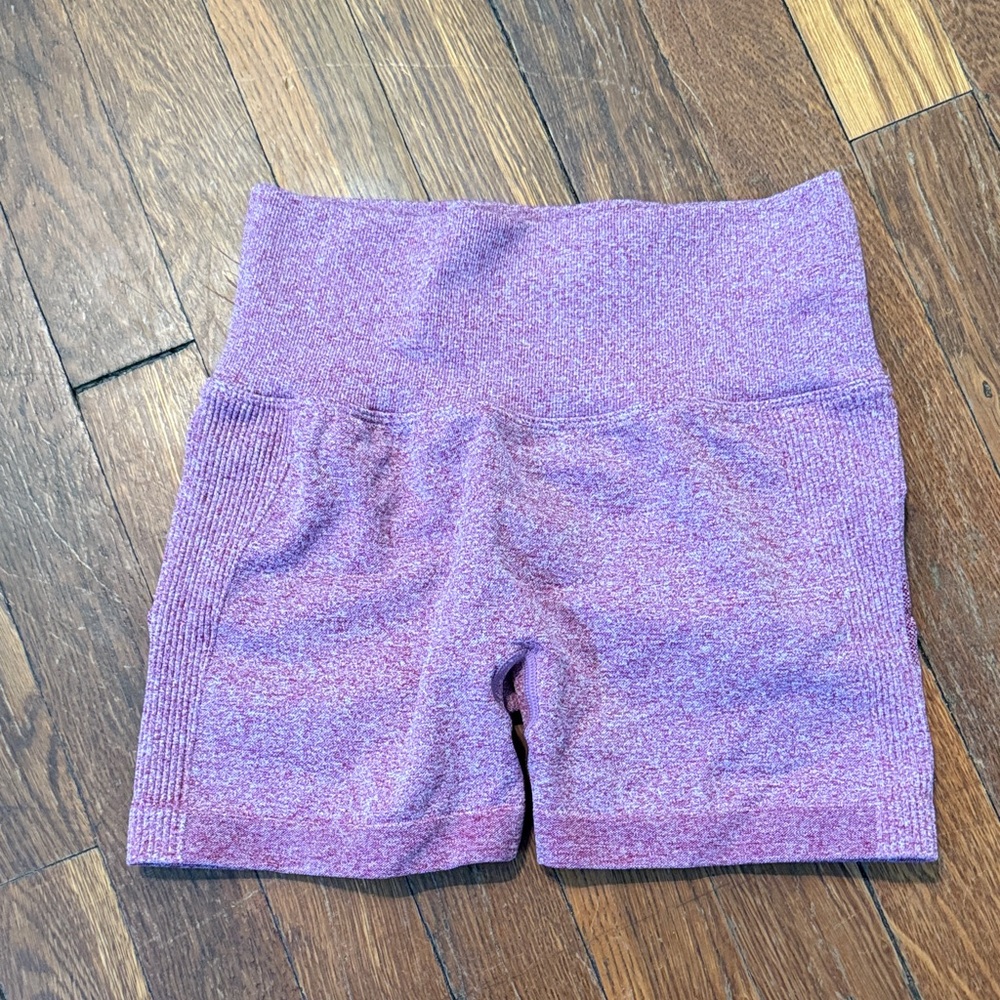 Women's Maroon work out shorts